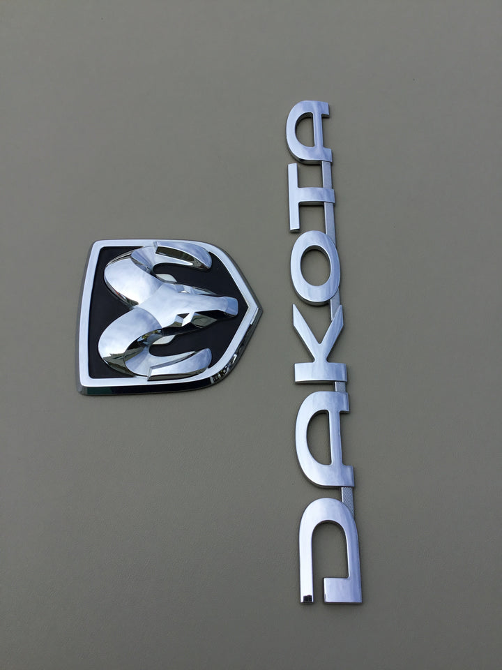 2005-2011 Dodge Dakota Tailgate Emblem Set