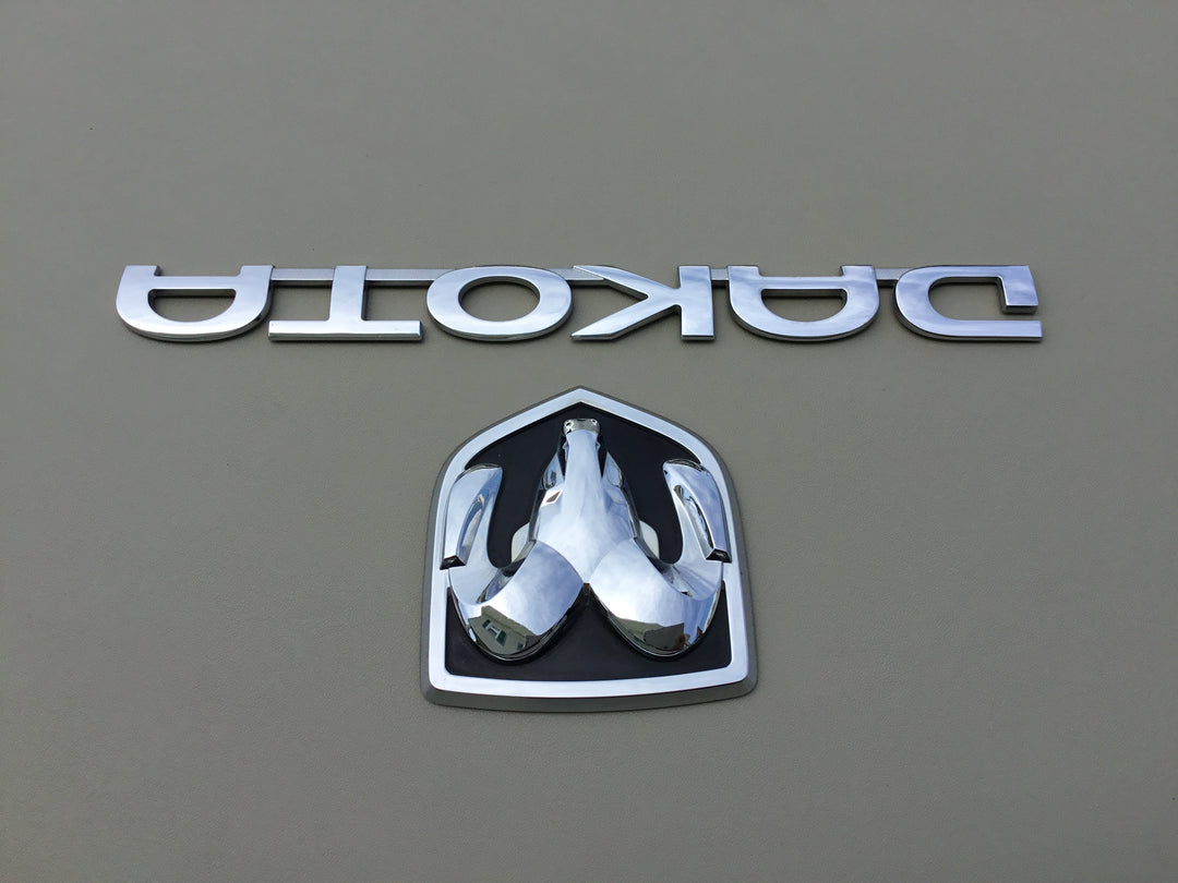 2005-2011 Dodge Dakota Tailgate Emblem Set