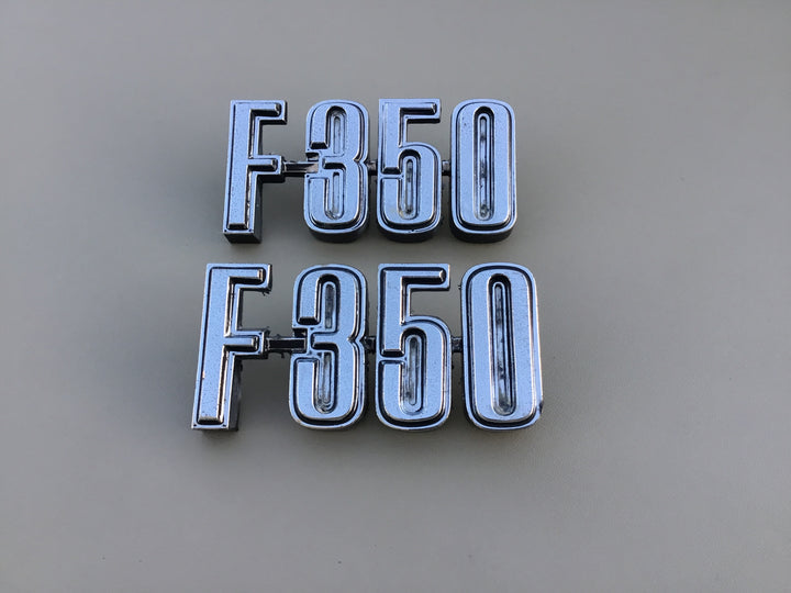 1973 Ford F-350 Fender Emblem Set