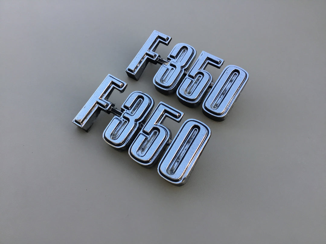 1973 Ford F-350 Fender Emblem Set