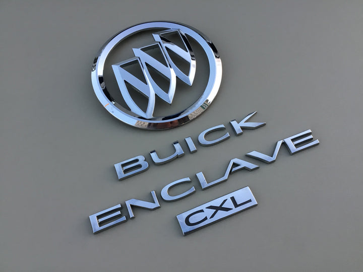 2008-2012 Buick Enclave CXL Tailgate Emblem Set