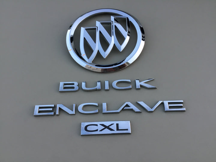 2008-2012 Buick Enclave CXL Tailgate Emblem Set