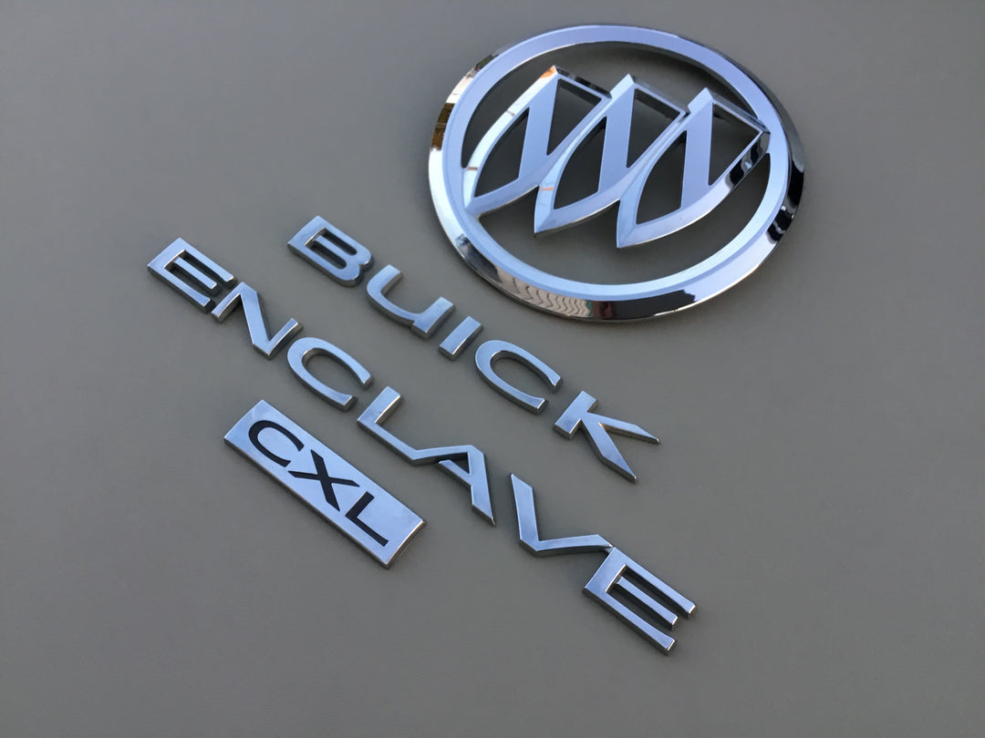 2008-2012 Buick Enclave CXL Tailgate Emblem Set