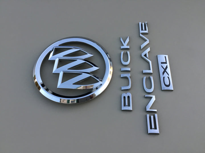 2008-2012 Buick Enclave CXL Tailgate Emblem Set