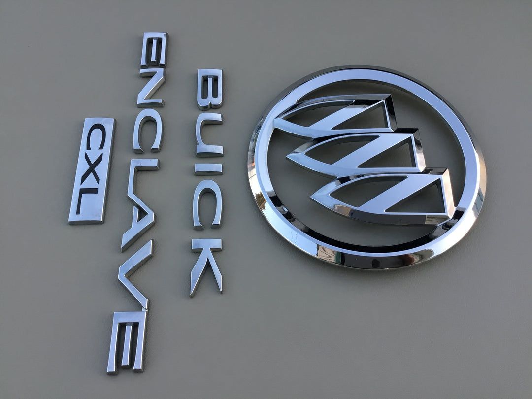 2008-2012 Buick Enclave CXL Tailgate Emblem Set