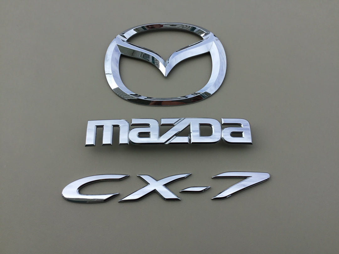 2007-2012 Mazda CX-7 Tailgate Emblem Set