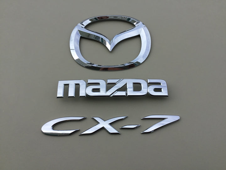 2007-2012 Mazda CX-7 Tailgate Emblem Set