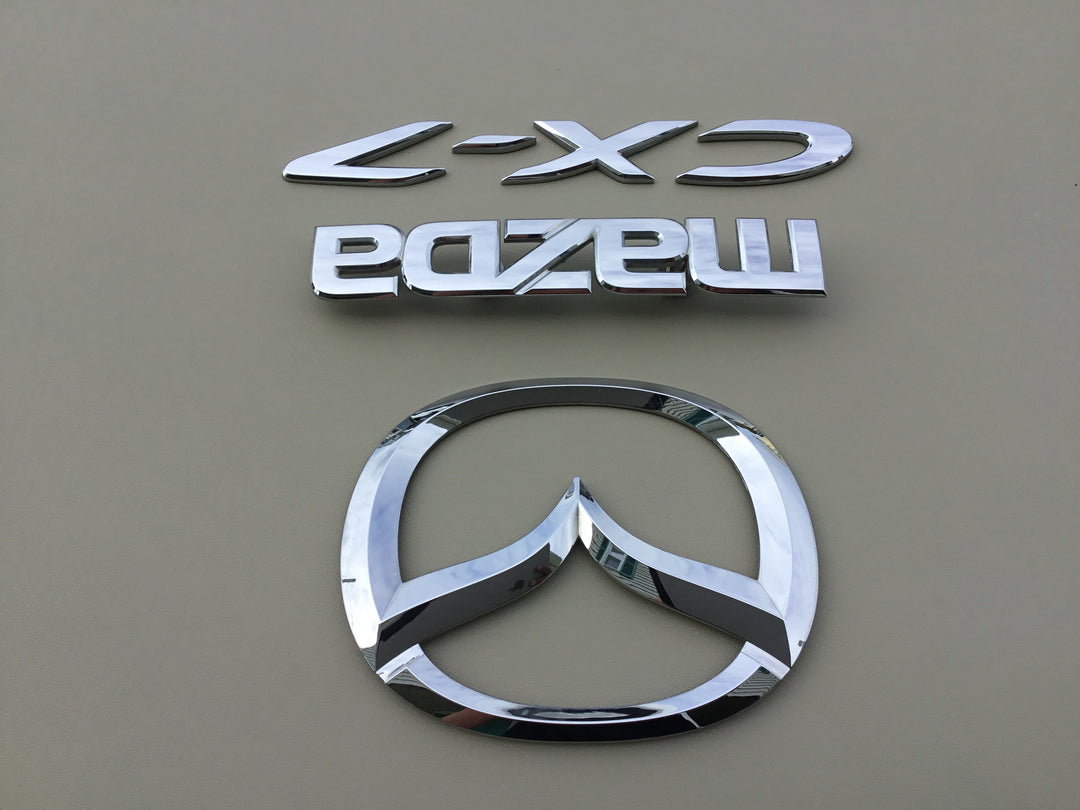 2007-2012 Mazda CX-7 Tailgate Emblem Set