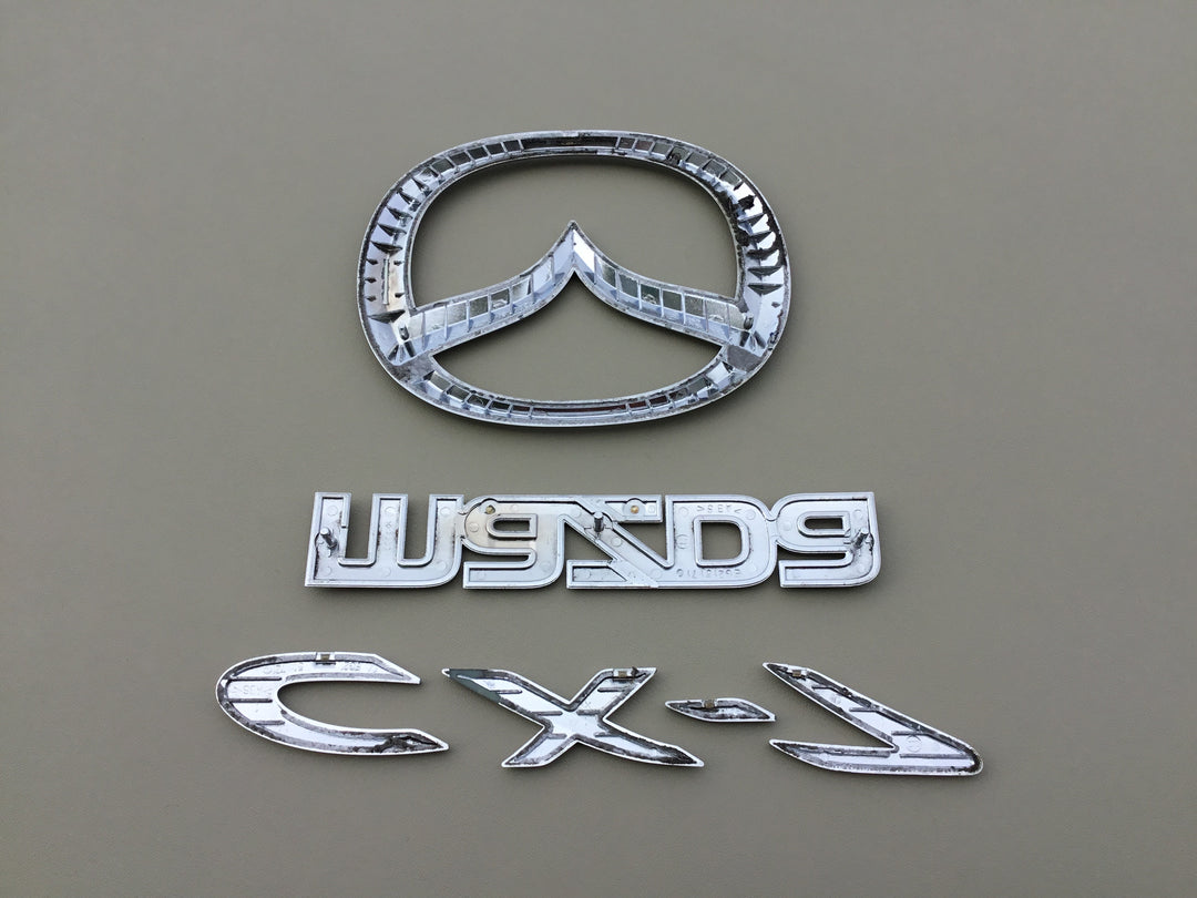 2007-2012 Mazda CX-7 Tailgate Emblem Set