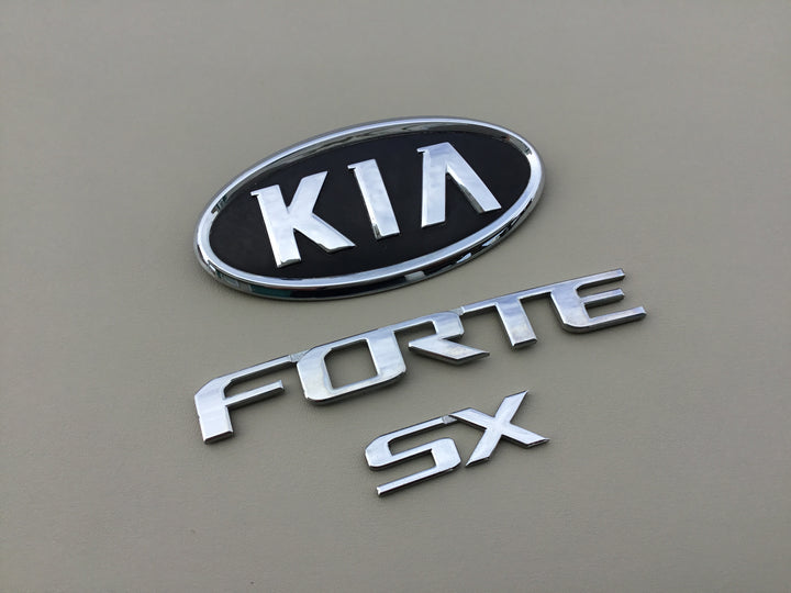 2011-2013 Kia Forte SX Rear Tailgate Emblem Set