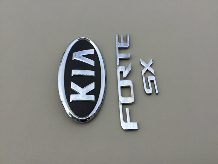 2011-2013 Kia Forte SX Rear Tailgate Emblem Set