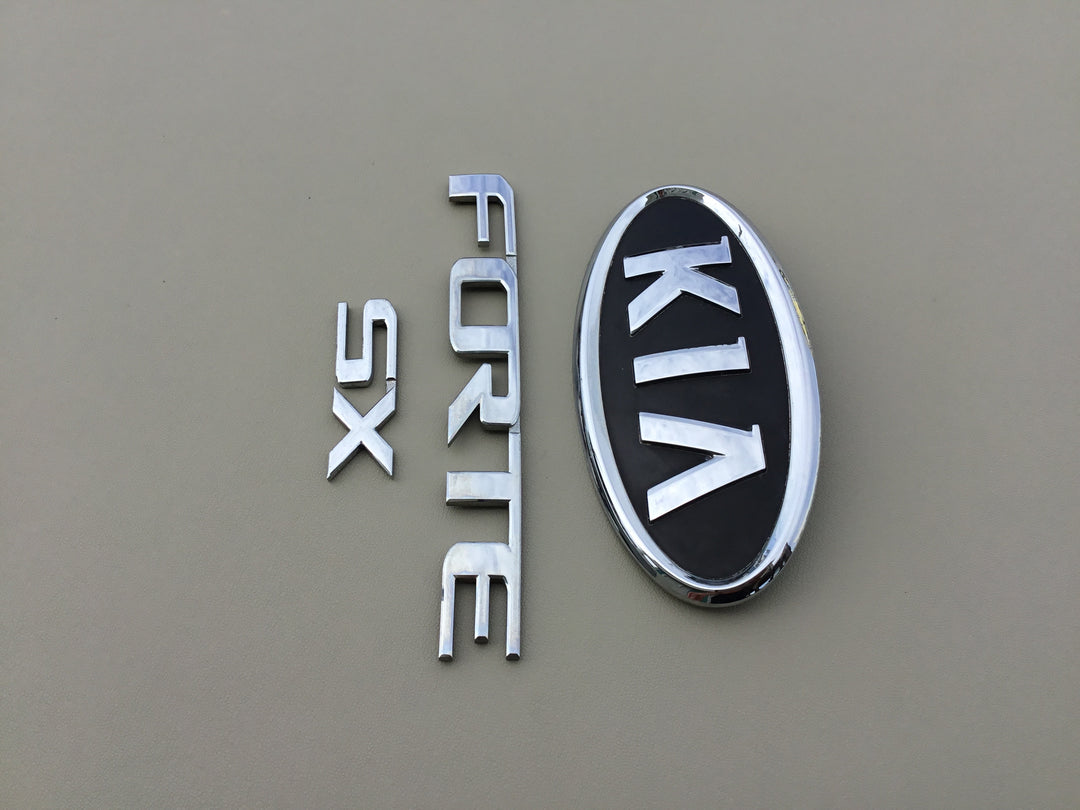 2011-2013 Kia Forte SX Rear Tailgate Emblem Set