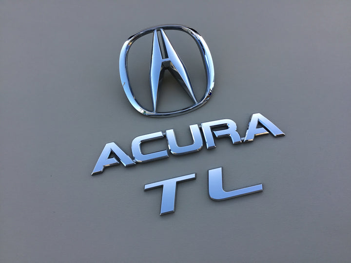 2009-2014 Acura TL Trunk Emblem Set