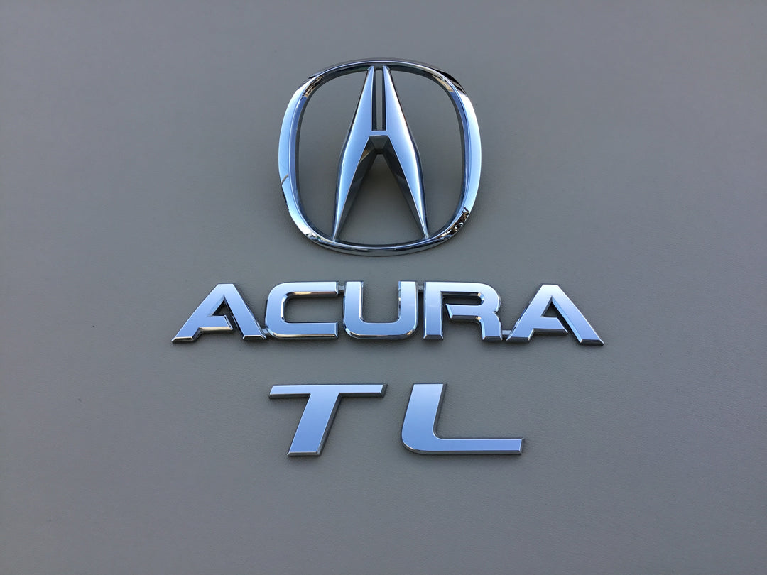 2009-2014 Acura TL Trunk Emblem Set