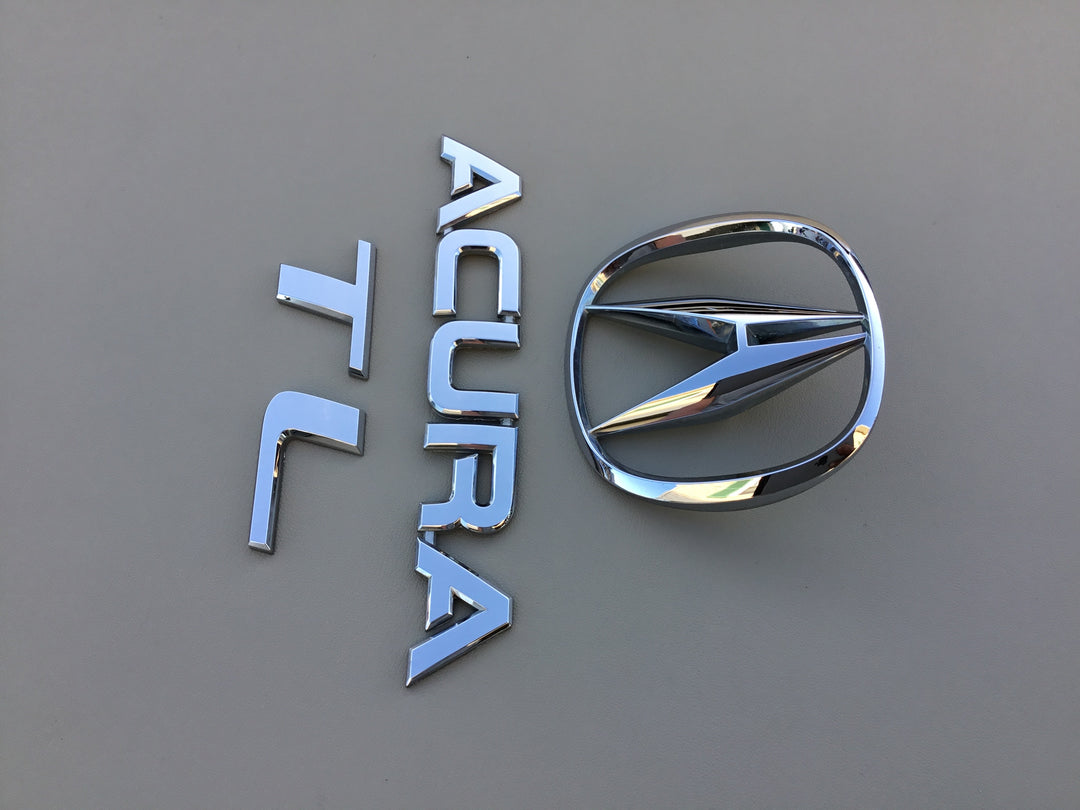 2009-2014 Acura TL Trunk Emblem Set