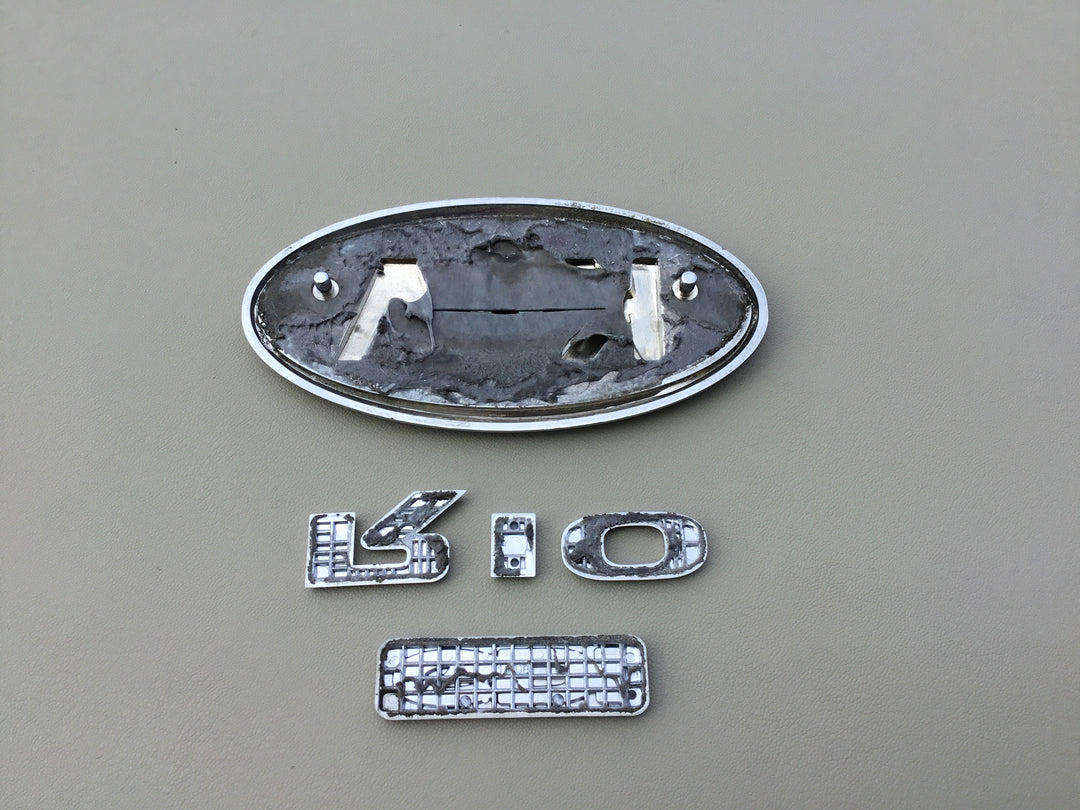 2012-2015 Kia Rio GDI Trunk Emblem Set