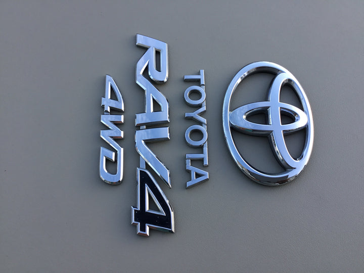 2006-2012 Toyota RAV4 AWD Tailgate Emblem Set