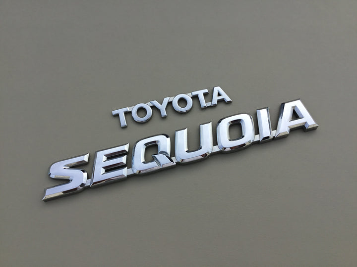 2001-2007 Toyota Sequoia Tailgate Emblem Set