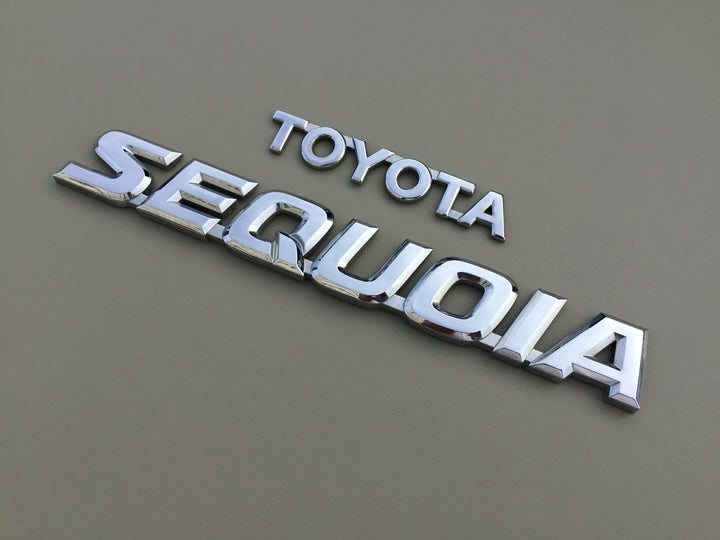 2001-2007 Toyota Sequoia Tailgate Emblem Set