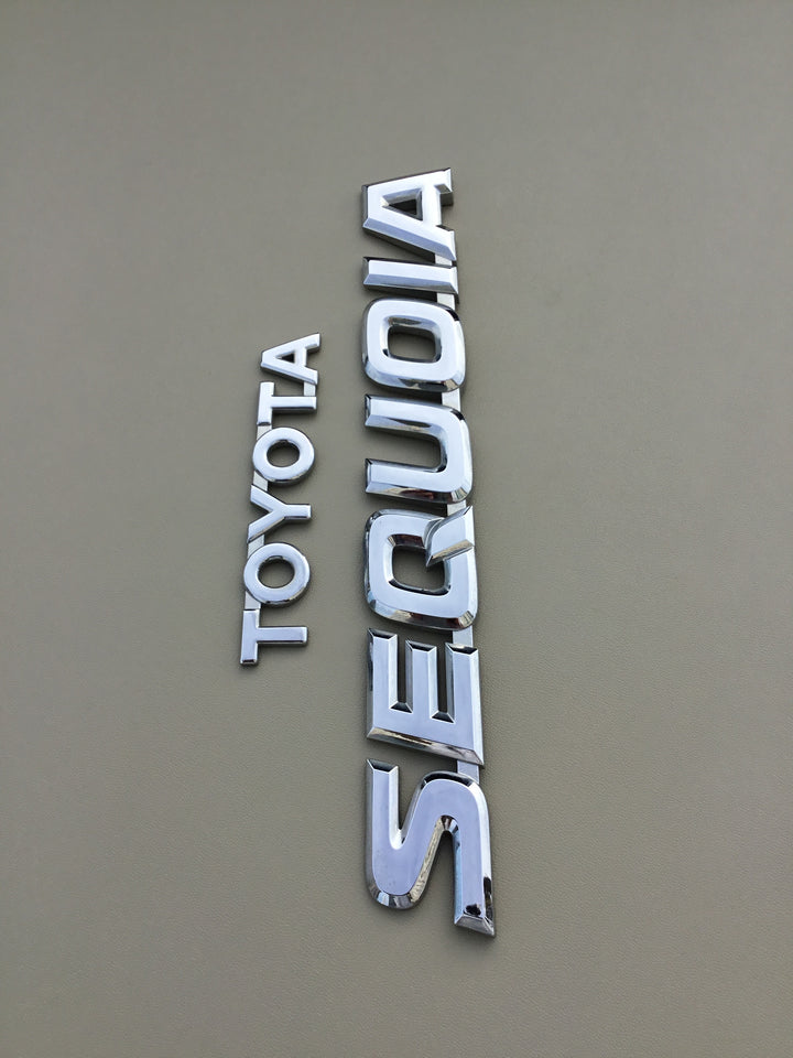 2001-2007 Toyota Sequoia Tailgate Emblem Set