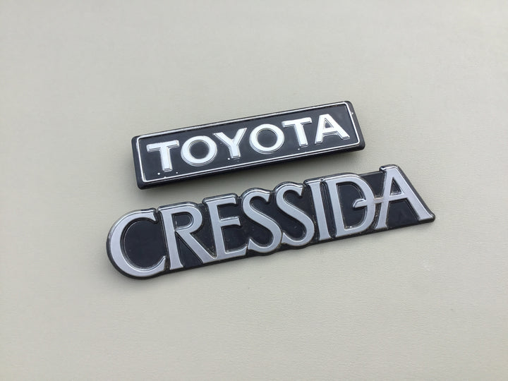 1985-1988 Toyota Cressida Trunk Emblem Set