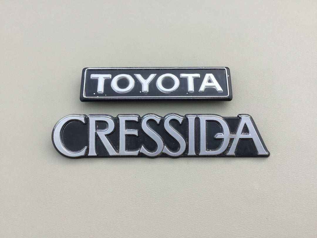 1985-1988 Toyota Cressida Trunk Emblem Set