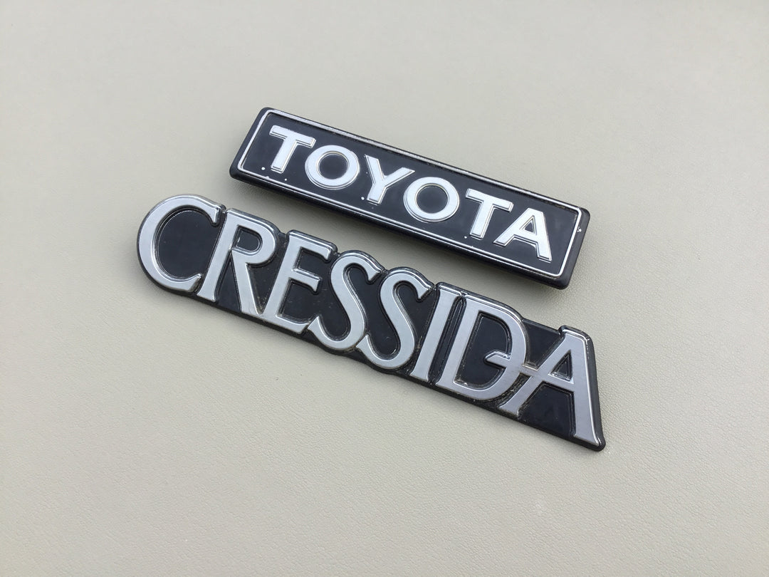 1985-1988 Toyota Cressida Trunk Emblem Set
