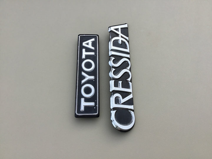 1985-1988 Toyota Cressida Trunk Emblem Set