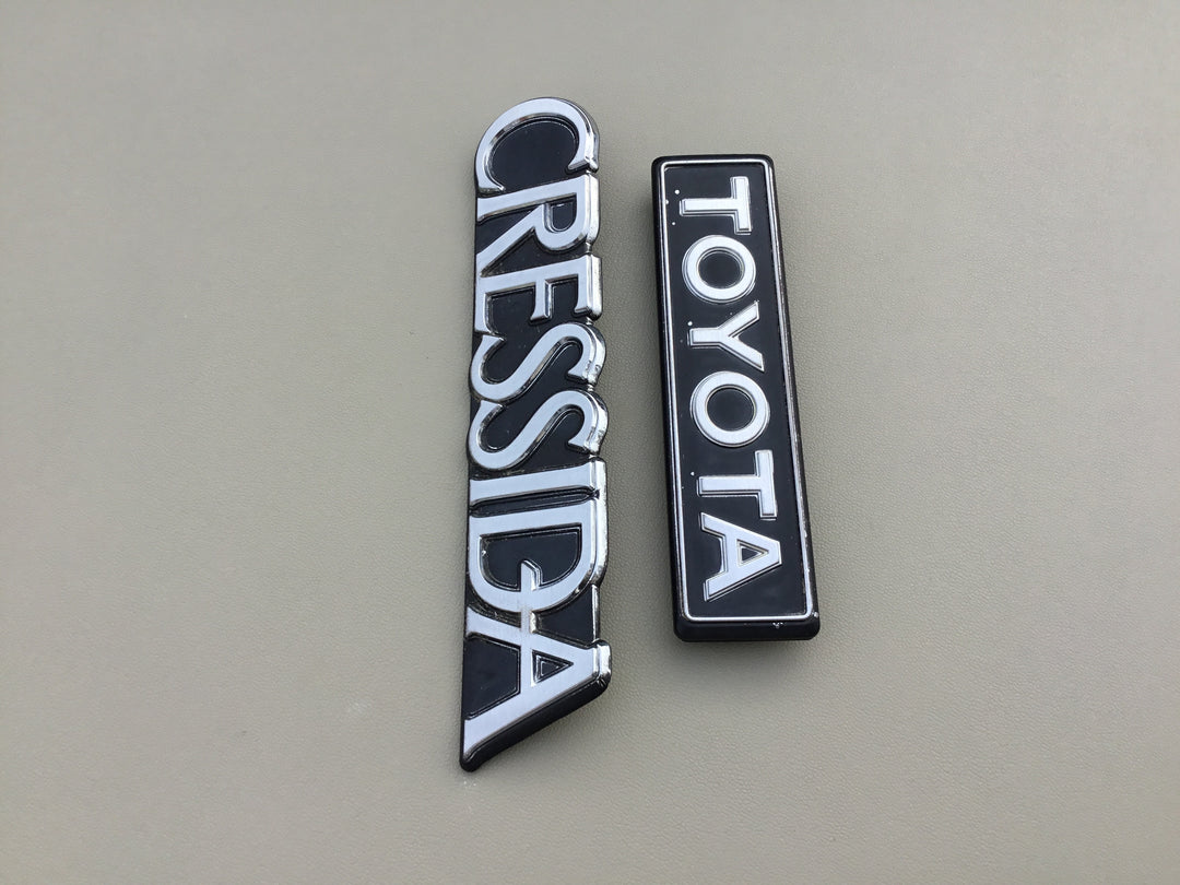 1985-1988 Toyota Cressida Trunk Emblem Set