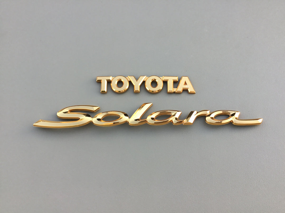 2004-2006 Toyota Solara Trunk Emblem Set