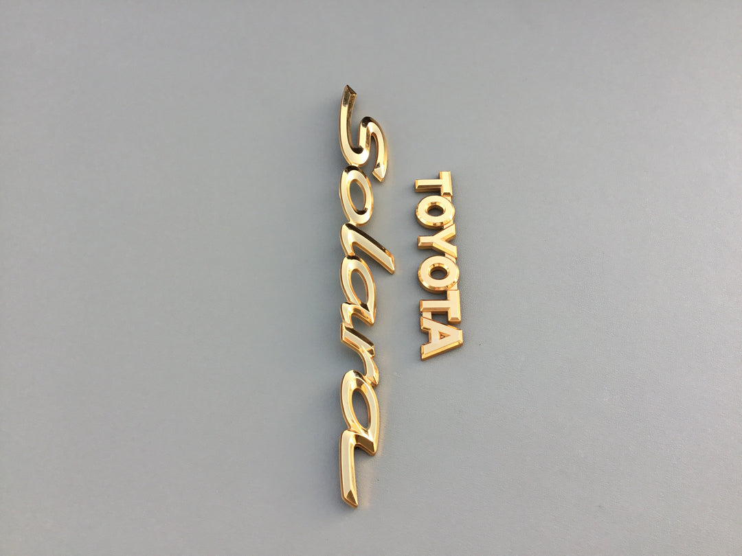 2004-2006 Toyota Solara Trunk Emblem Set