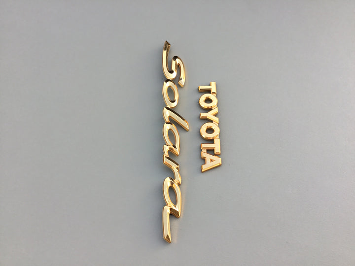 2004-2006 Toyota Solara Trunk Emblem Set
