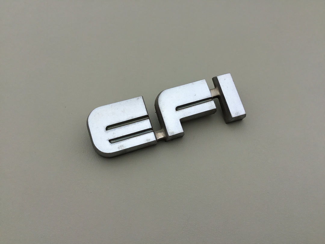 Front Ford F150 F250 F350 Truck EFI Chrome Emblem Badge