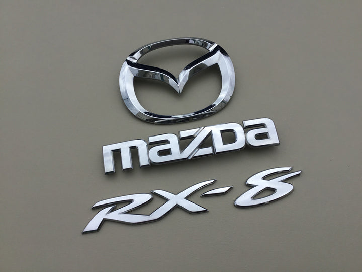 2004-2008 Mazda RX-8 Trunk Emblem Set