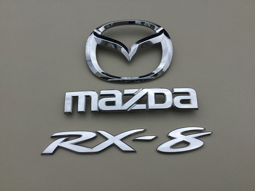 2004-2008 Mazda RX-8 Trunk Emblem Set