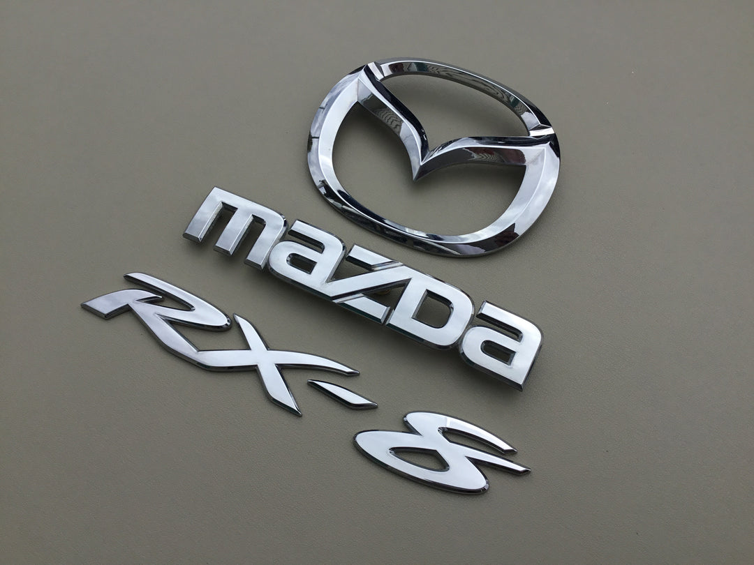 2004-2008 Mazda RX-8 Trunk Emblem Set