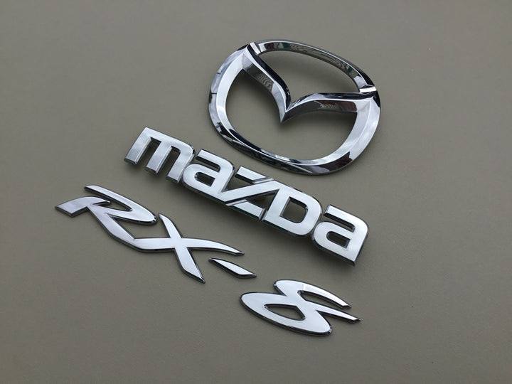 2004-2008 Mazda RX-8 Trunk Emblem Set