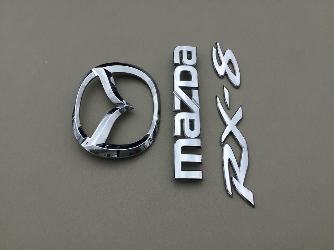 2004-2008 Mazda RX-8 Trunk Emblem Set