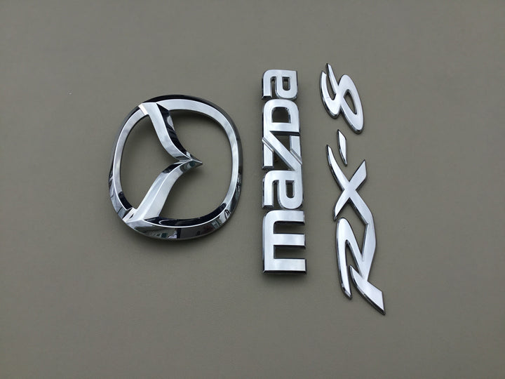 2004-2008 Mazda RX-8 Trunk Emblem Set