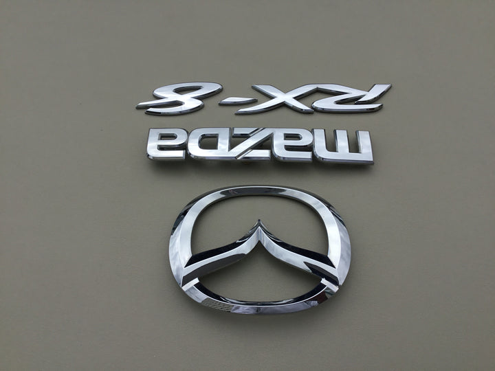 2004-2008 Mazda RX-8 Trunk Emblem Set