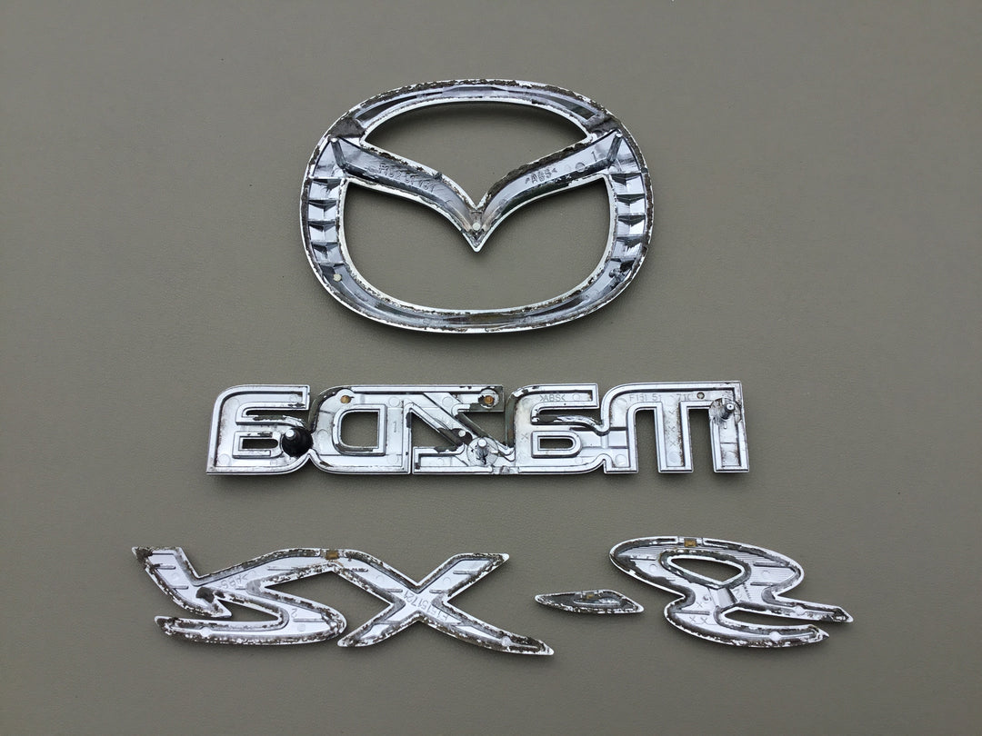 2004-2008 Mazda RX-8 Trunk Emblem Set