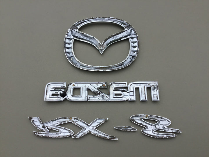2004-2008 Mazda RX-8 Trunk Emblem Set