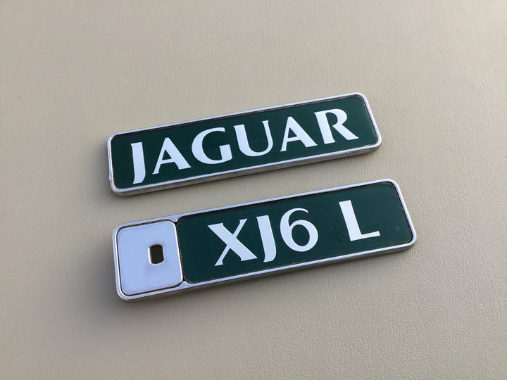 1995-1997 Jaguar XJ6L Trunk Emblem Set