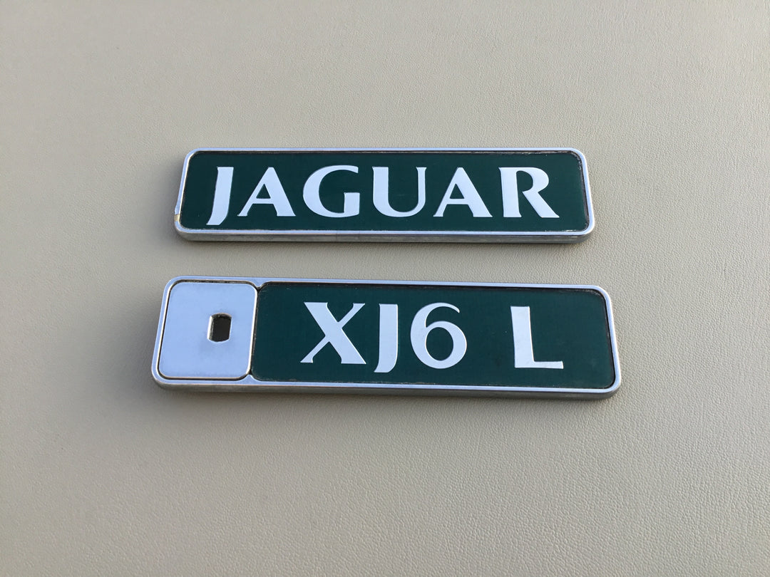 1995-1997 Jaguar XJ6L Trunk Emblem Set