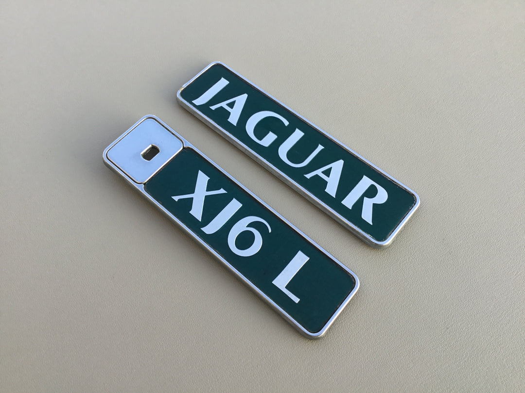 1995-1997 Jaguar XJ6L Trunk Emblem Set