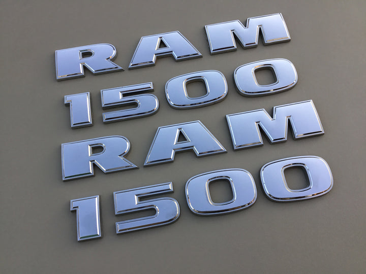 2009-2018 Dodge Ram 1500 Door Emblem Set