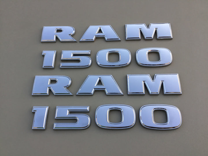 2009-2018 Dodge Ram 1500 Door Emblem Set