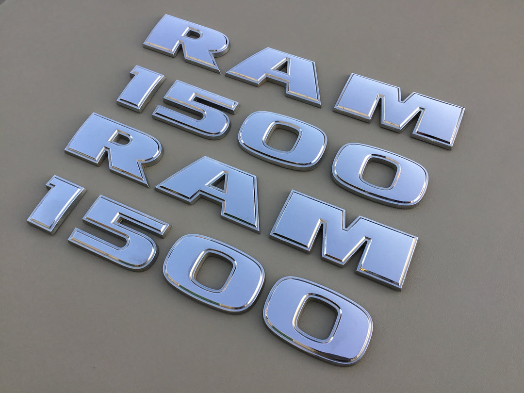 2009-2018 Dodge Ram 1500 Door Emblem Set