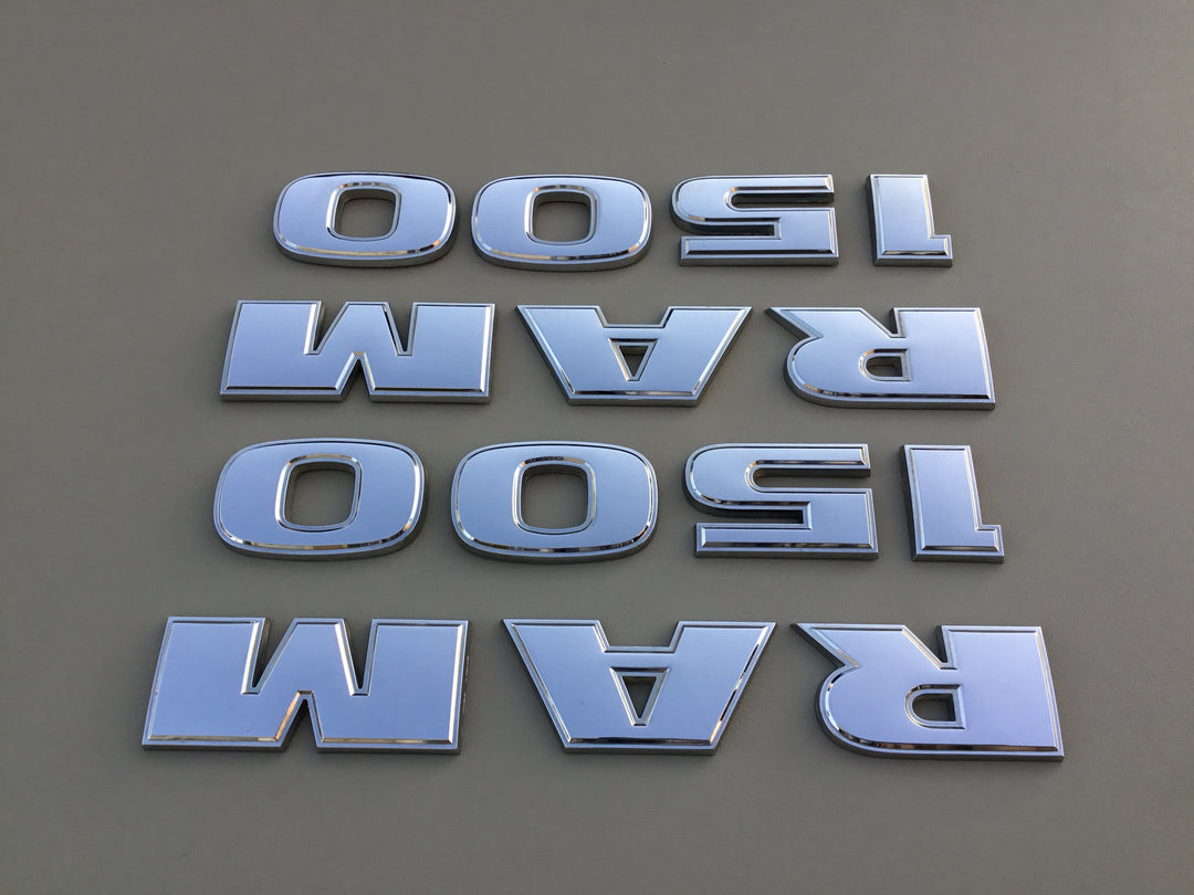 2009-2018 Dodge Ram 1500 Door Emblem Set