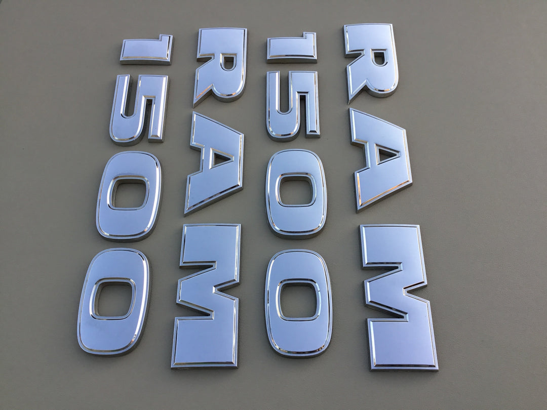 2009-2018 Dodge Ram 1500 Door Emblem Set